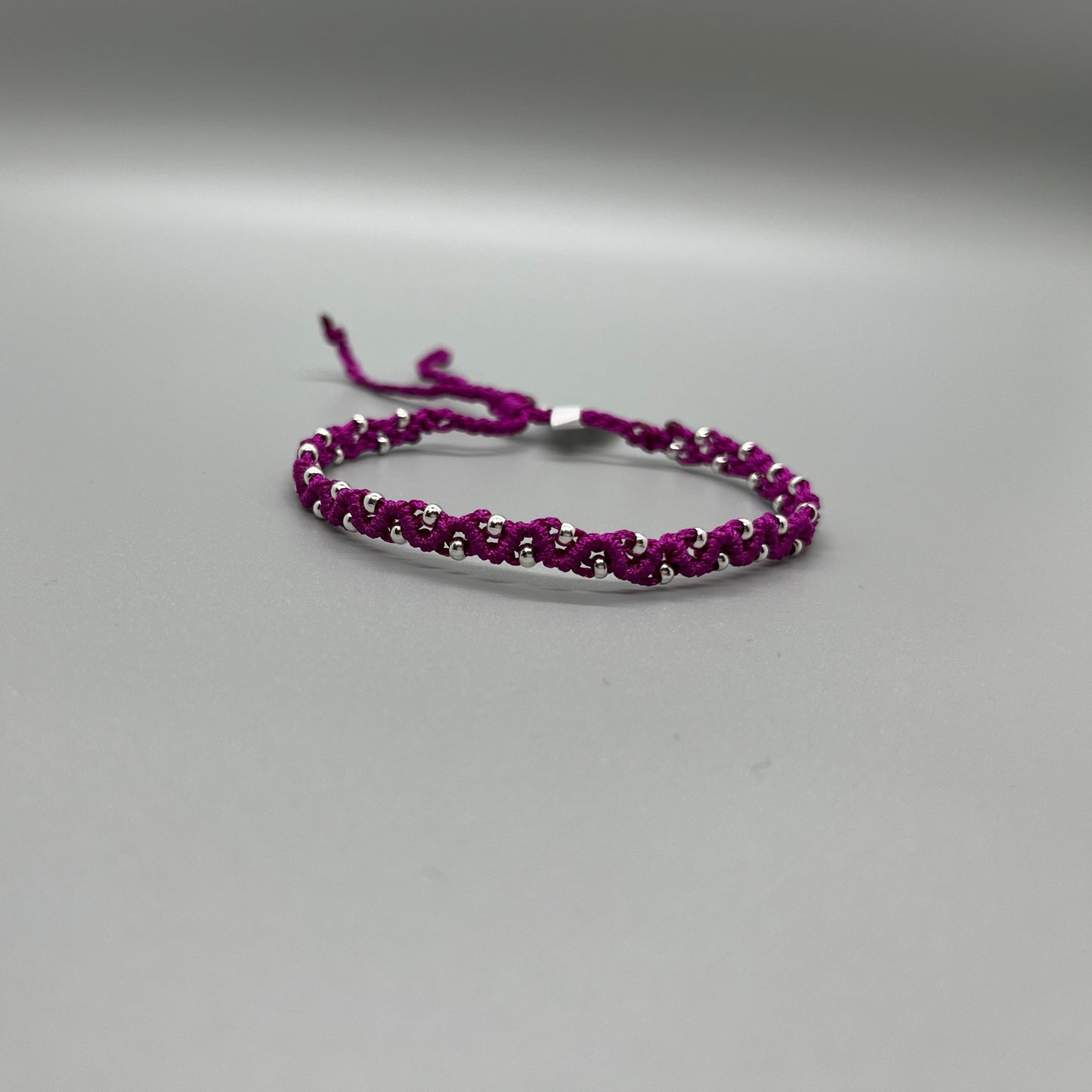 Wavy Bracelet w/Beads
