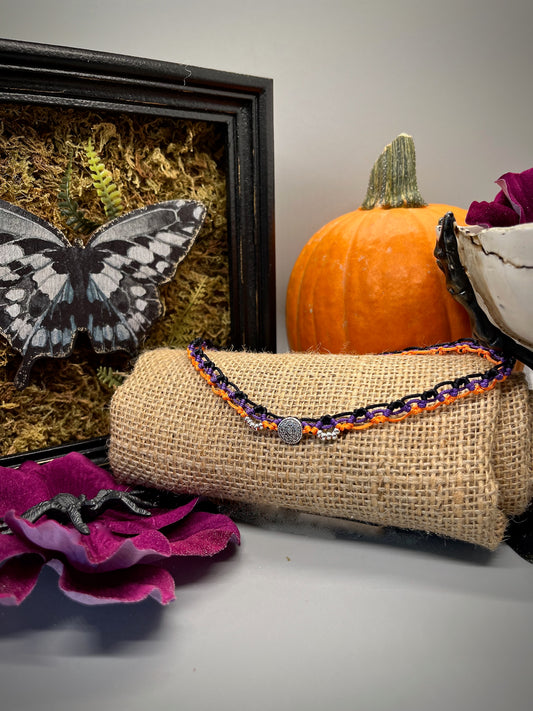 Halloween Beaded Choker